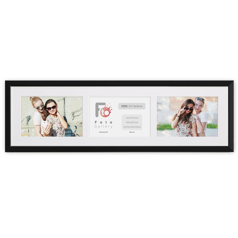 Holzrahmen FOTO GALERIA BLACK